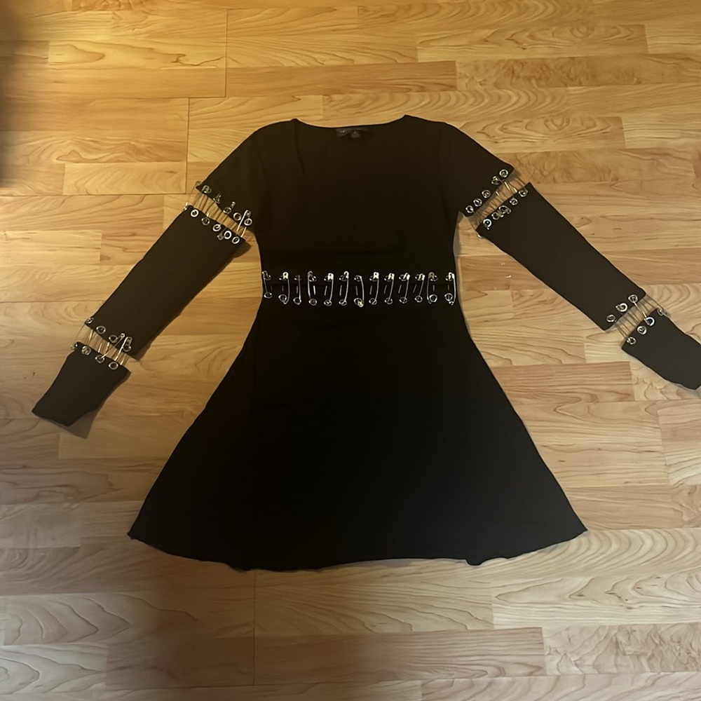 ‼️NWT‼️Dolls Kill X Widow Fleeting Fury Mini Dress. Size Small